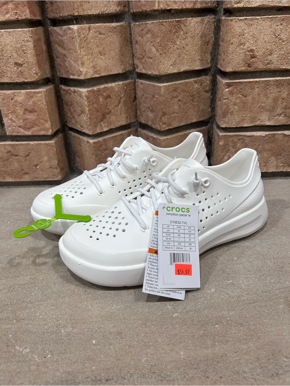 Crocs LiteRide inmotion pacer sneakers women’s size 9